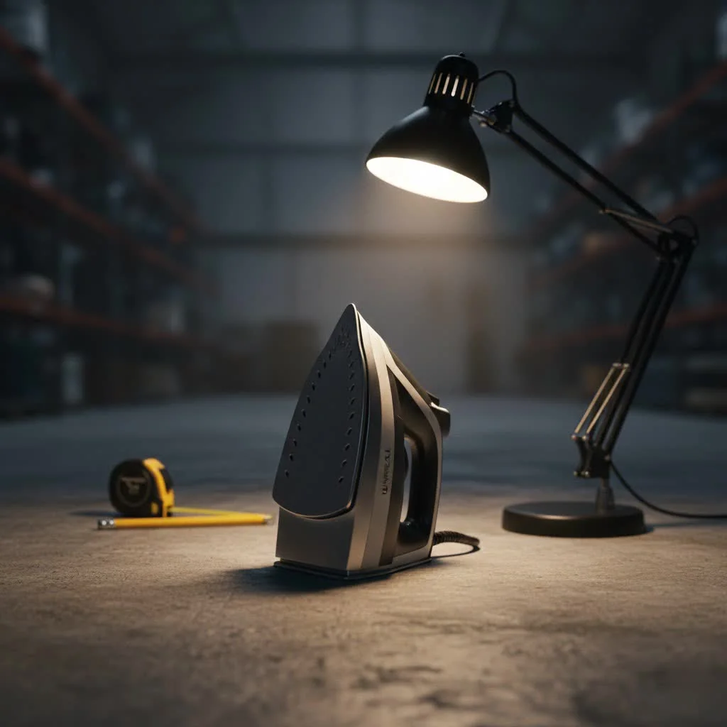 Black+Decker steam iron for smooth clothes