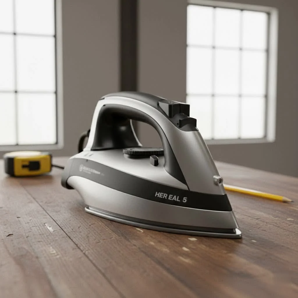 PurSteam steam iron for wrinkle-free clothes